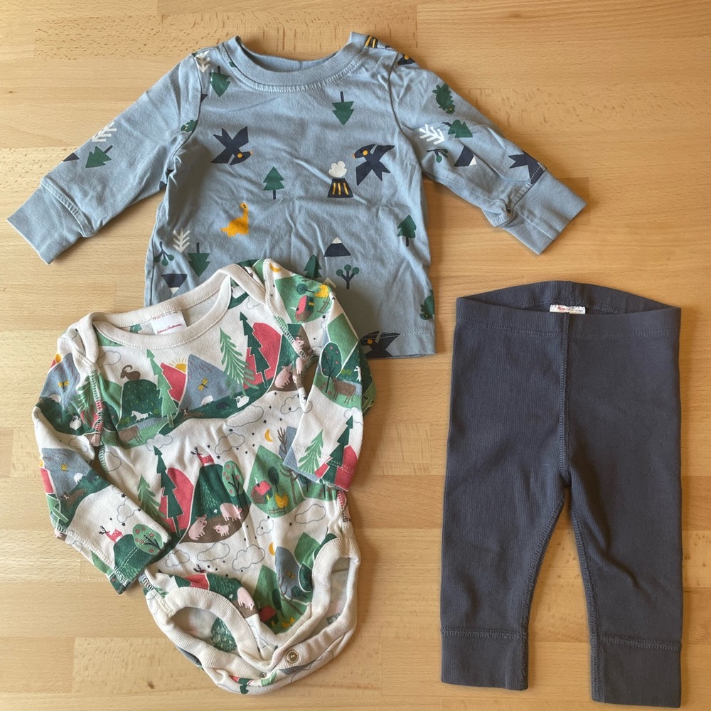 Hanna Andersson 6-12 boys outfits
